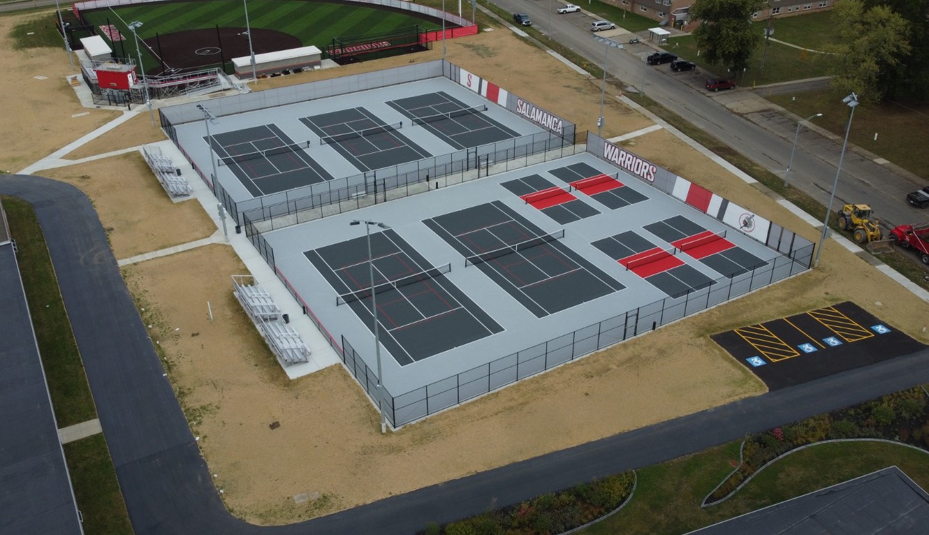 Salamanca Schools Open New Tennis & Pickleball Courts to the Public